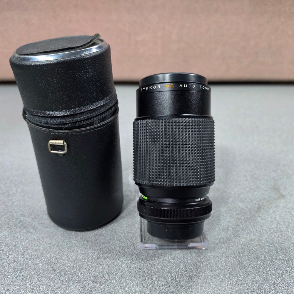 Zykkor 80-200mm f/4.5 MC Auto Zoom Lens Pentax K Mount Excellent Macro